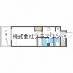 プレサンス京町堀の物件間取画像